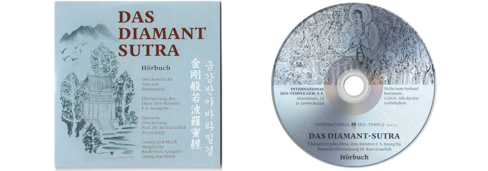 Cover und CD des Hörbuchs zum Diamant-Sutra